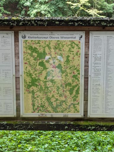 Wanderfelsen im Ailsbachtal - Sandkasten